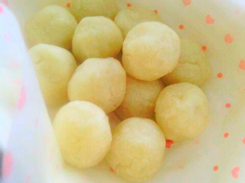 じゃが芋不要片栗粉と小麦粉でもっちりポンデケージョ
